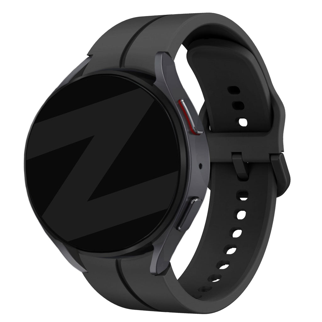 Bandz Extreme szilikon szíj Samsung Galaxy Watch 4 40 mm fekete