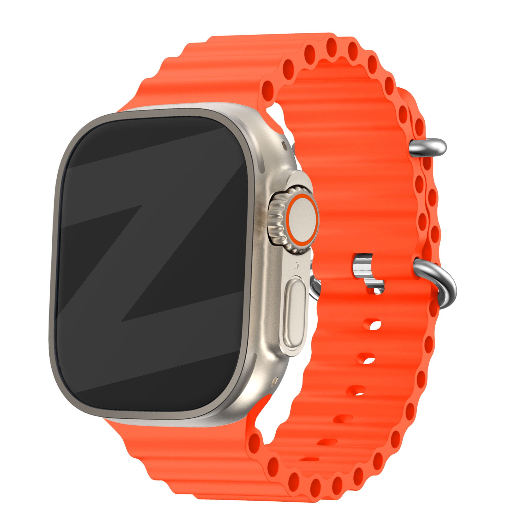 Bandz Ocean szíj Apple Watch-hoz, narancssárga szíjas kiadás