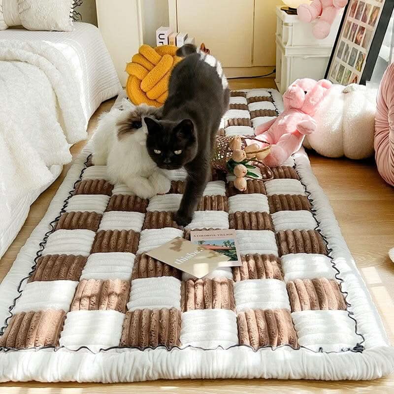 CozyPaw ペット用ブランケット 家具保護と滑り止め付き