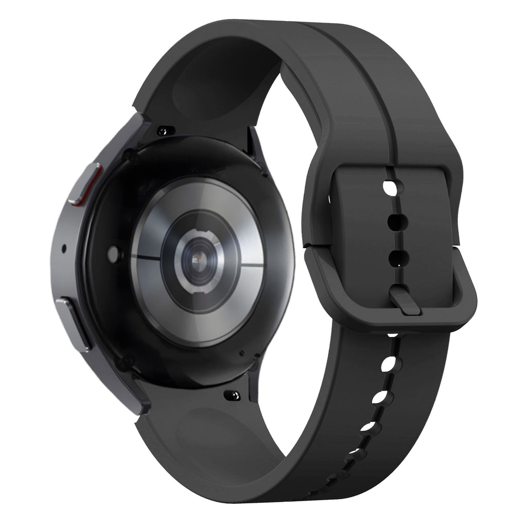Bandz Extreme szilikon szíj Samsung Galaxy Watch 4 40 mm fekete