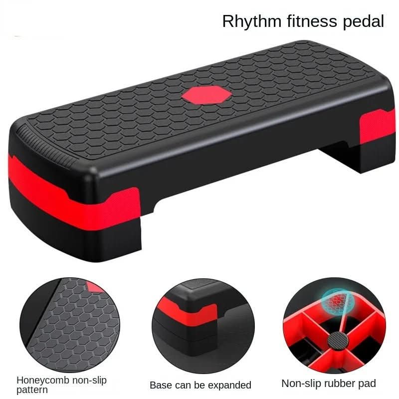 FlexStep állítható fitness lépcső otthoni edzésekhez magasságállítással