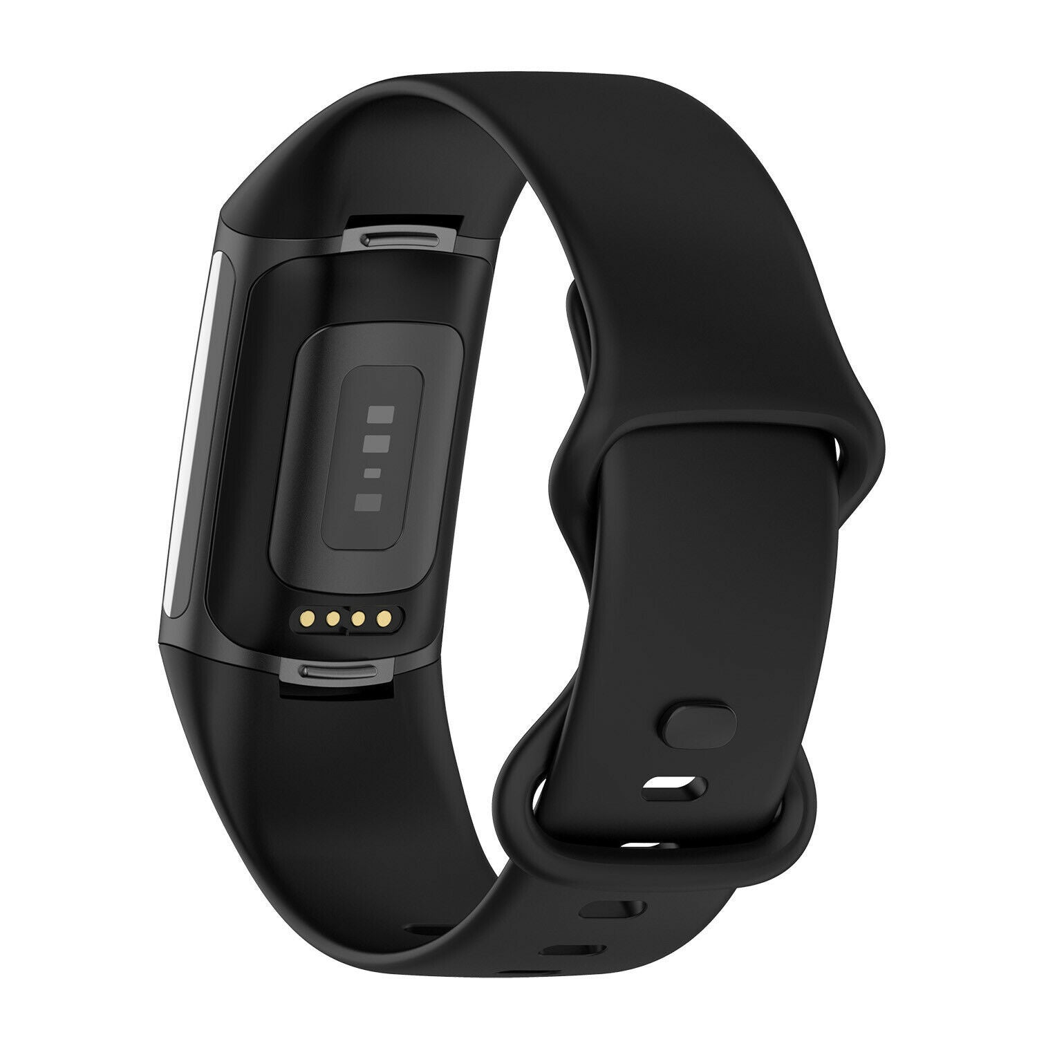 Fitbit Charge 6 fekete szilikon szíj cserepánt