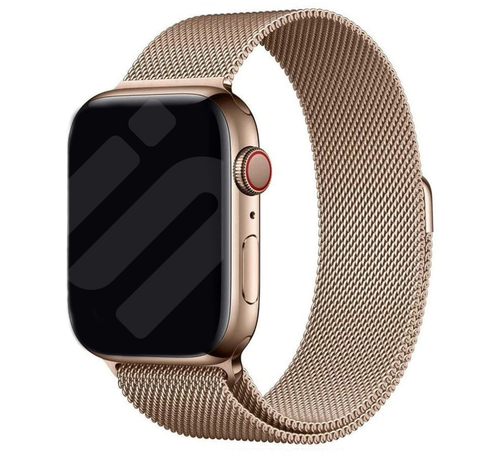 Klasszikus Apple Watch milánói szíj rózsaarany kivitelben