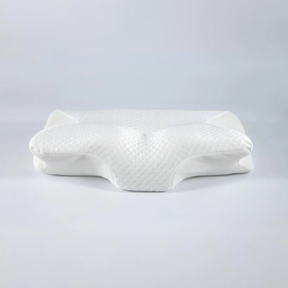 睡眠時無呼吸症候群といびき軽減のためのエルゴノミックメモリーフォーム枕