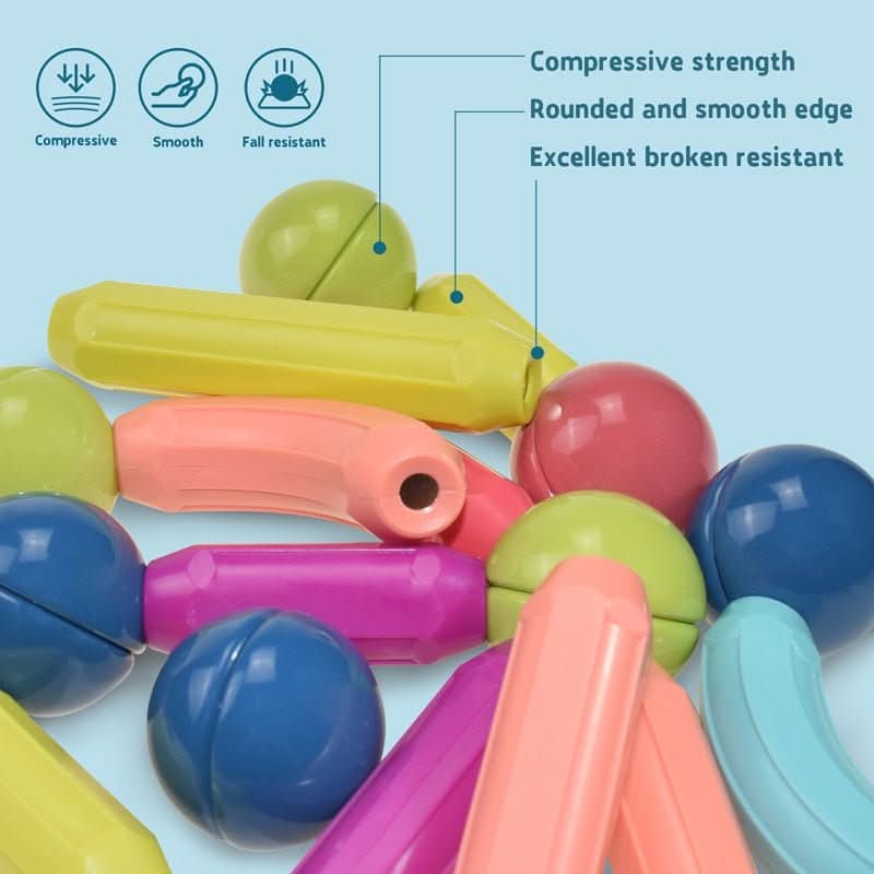 NovaStix マグネティッククリエイティブスティックス 子供のための無限の想像力を育むブロック