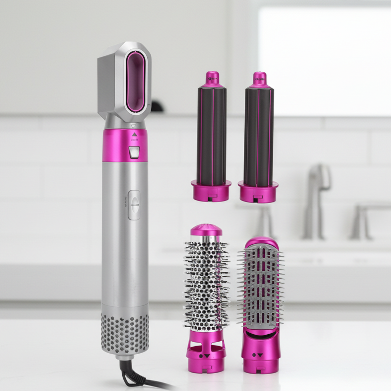 AeroFlex 5-In-1 Hair Dryer Styler for All Hair Types