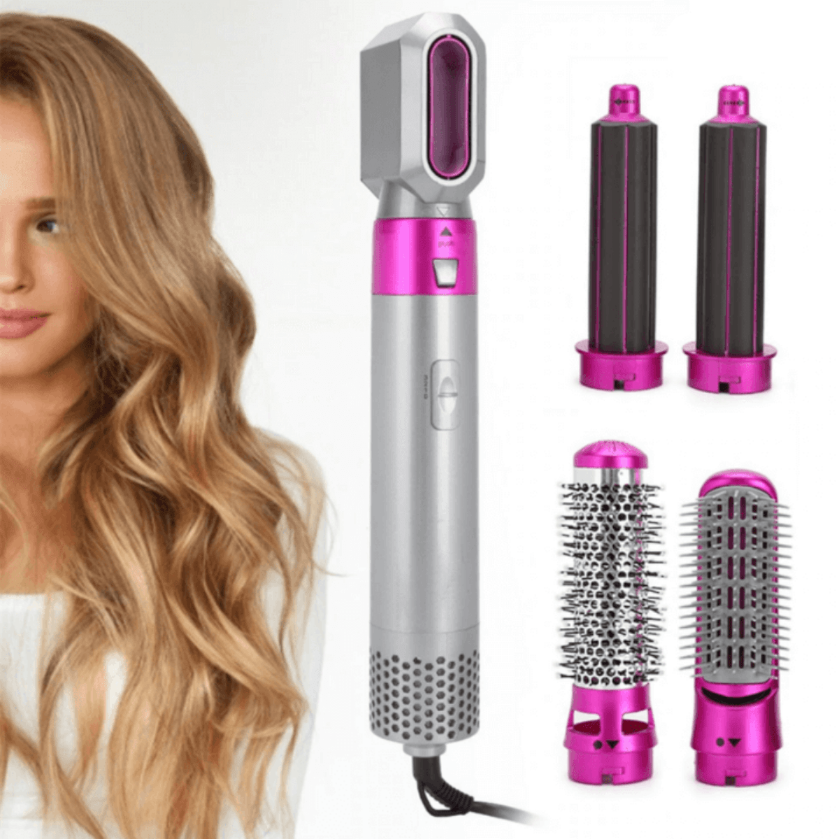 AeroFlex 5-In-1 Hair Dryer Styler for All Hair Types