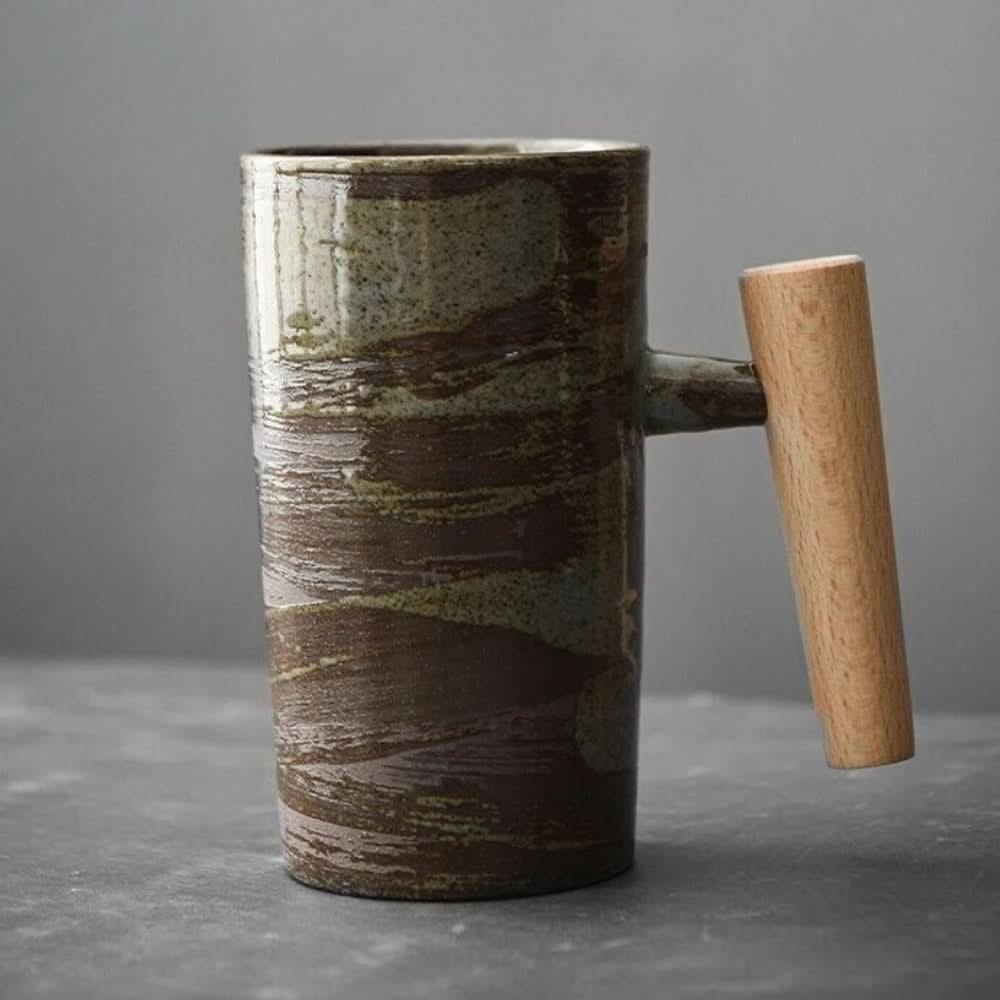 AuroraCraft Nordic Earth Latte Csészék Kézzel Készített és Funkcionális Kávérajongóknak