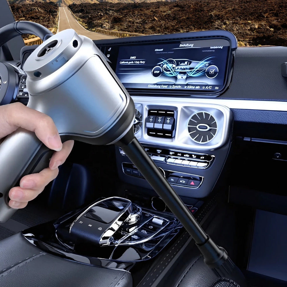 軽量設計のパワフルコードレスカー掃除機