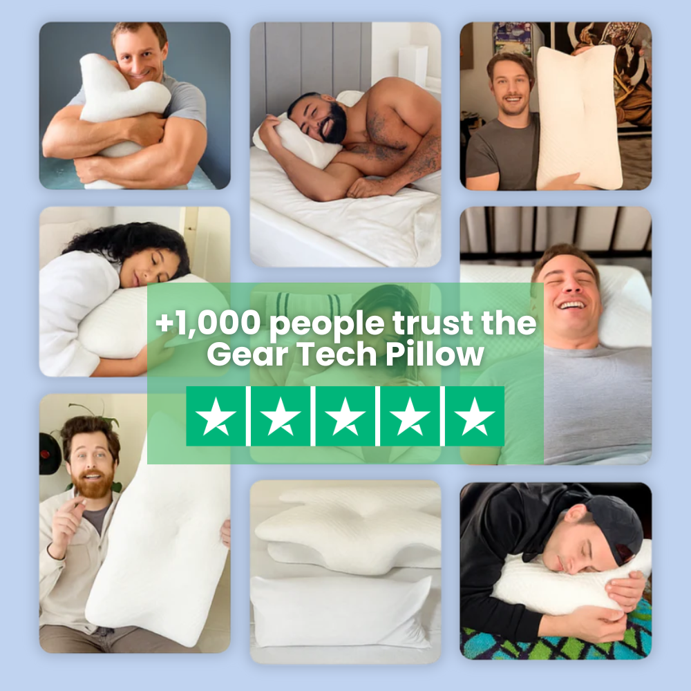 睡眠時無呼吸症候群といびき軽減のためのエルゴノミックメモリーフォーム枕