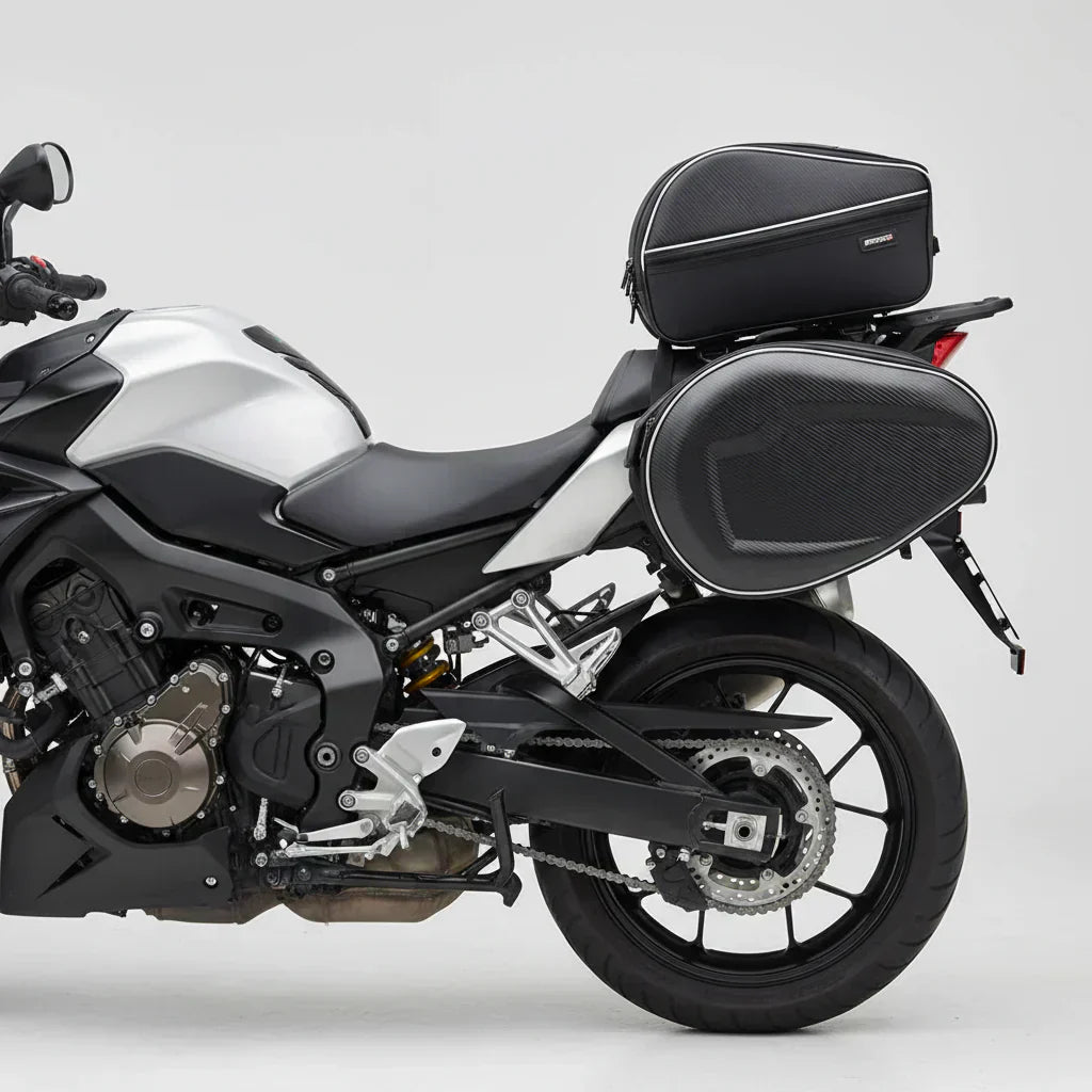 大容量収納対応 トレイルガードデュオ 防水バイクサドルバッグ