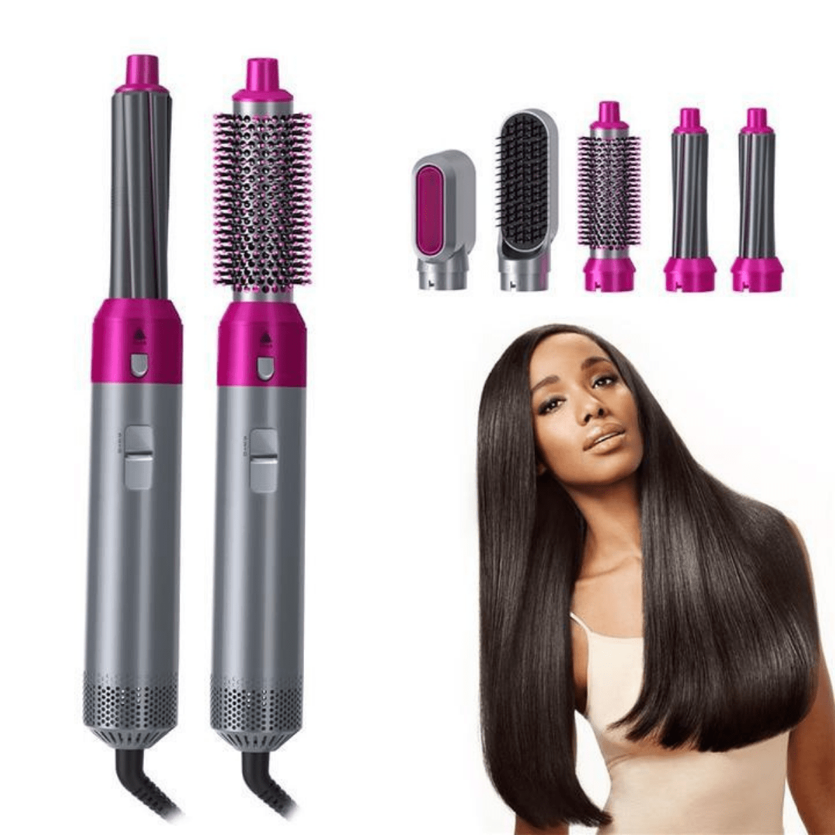 AeroFlex 5-In-1 Hair Dryer Styler for All Hair Types