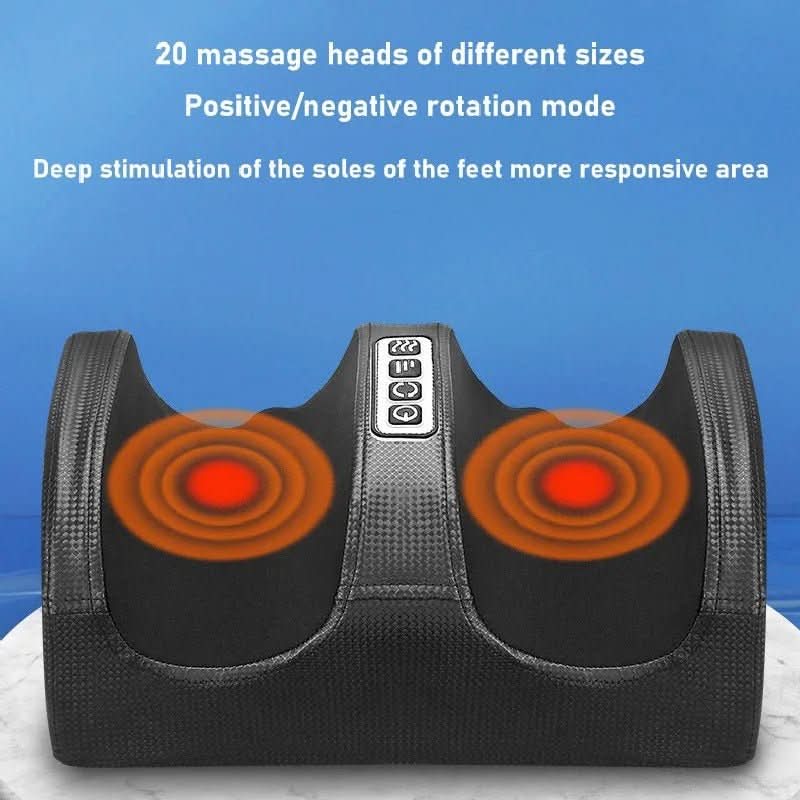 ゼノラ 指圧フットマッサージャー ヒート機能付き 12個の3Dボール タイマー搭載 プロ仕様