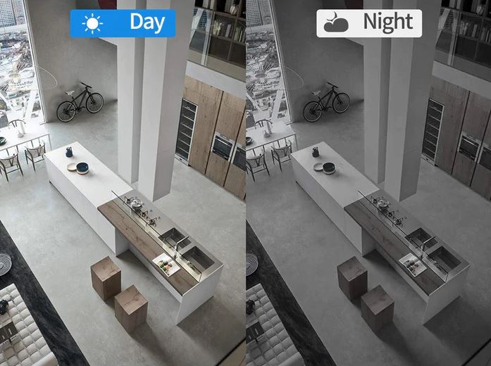 ミニWiFiカメラ2台セット 1080P 140度広角 ナイトビジョン 動体検知付き