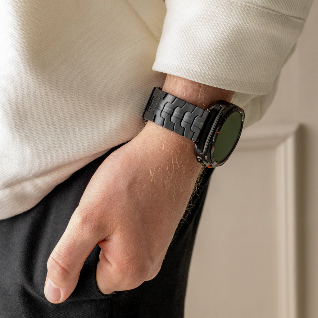 Bandz titán szíj Samsung Galaxy Watch Ultra Iron Black készülékhez