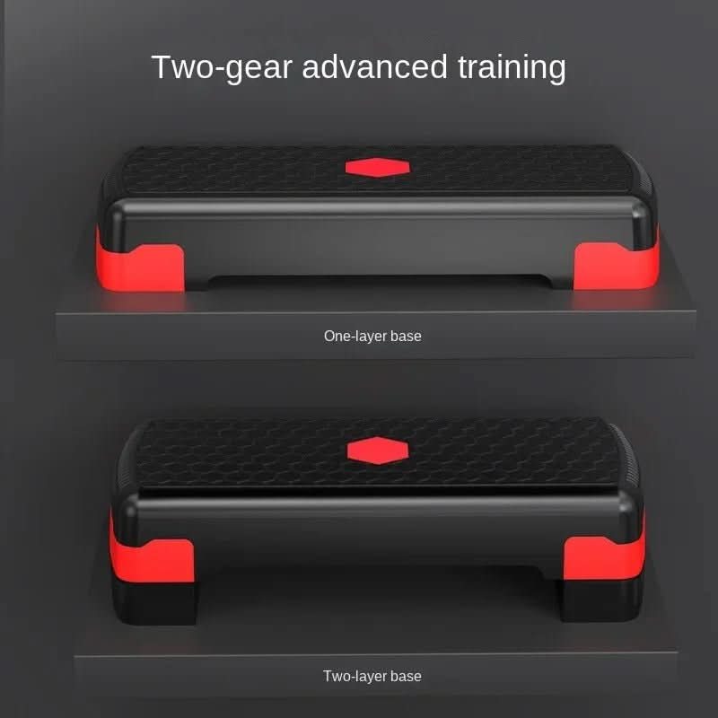 FlexStep állítható fitness lépcső otthoni edzésekhez magasságállítással