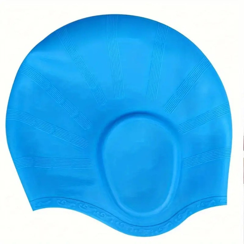 AquaGrace szilikon úszósapka fülvédővel hosszú hajra