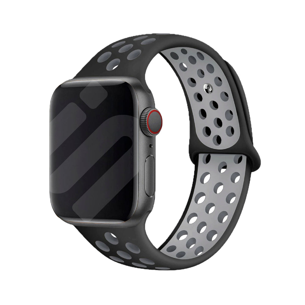 Apple Watch sport szíj fekete szürke Apple Watch-hoz