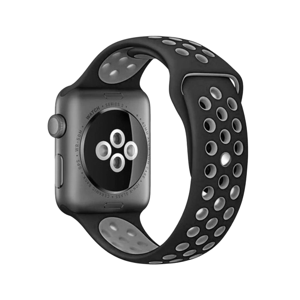 Apple Watch sport szíj fekete szürke Apple Watch-hoz