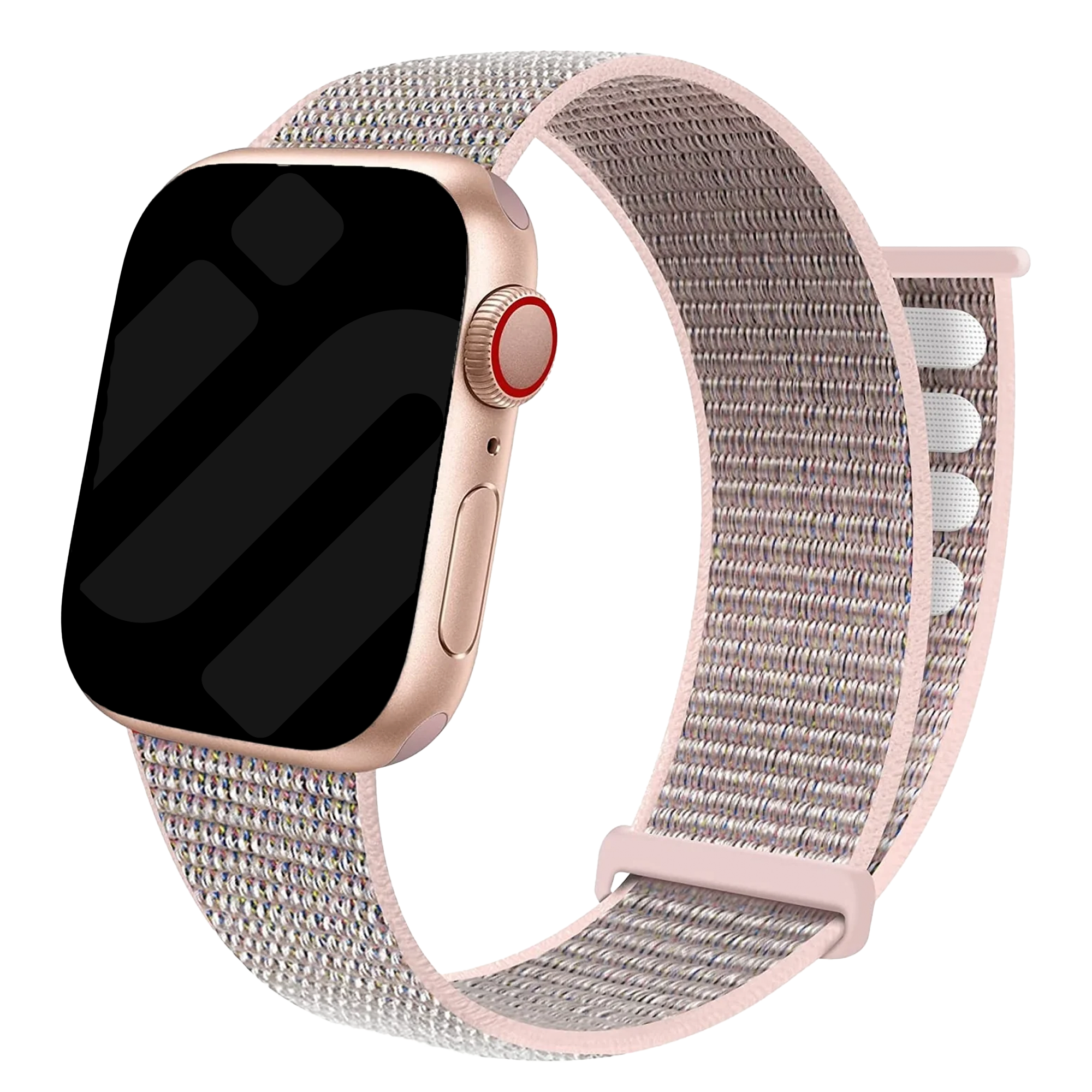 Apple Watch rózsaszín nejlon szíj mindennapi használatra