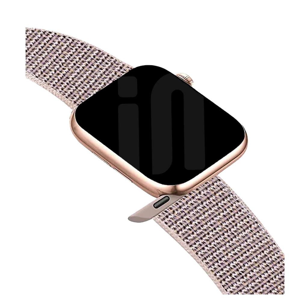 Apple Watch rózsaszín nejlon szíj mindennapi használatra