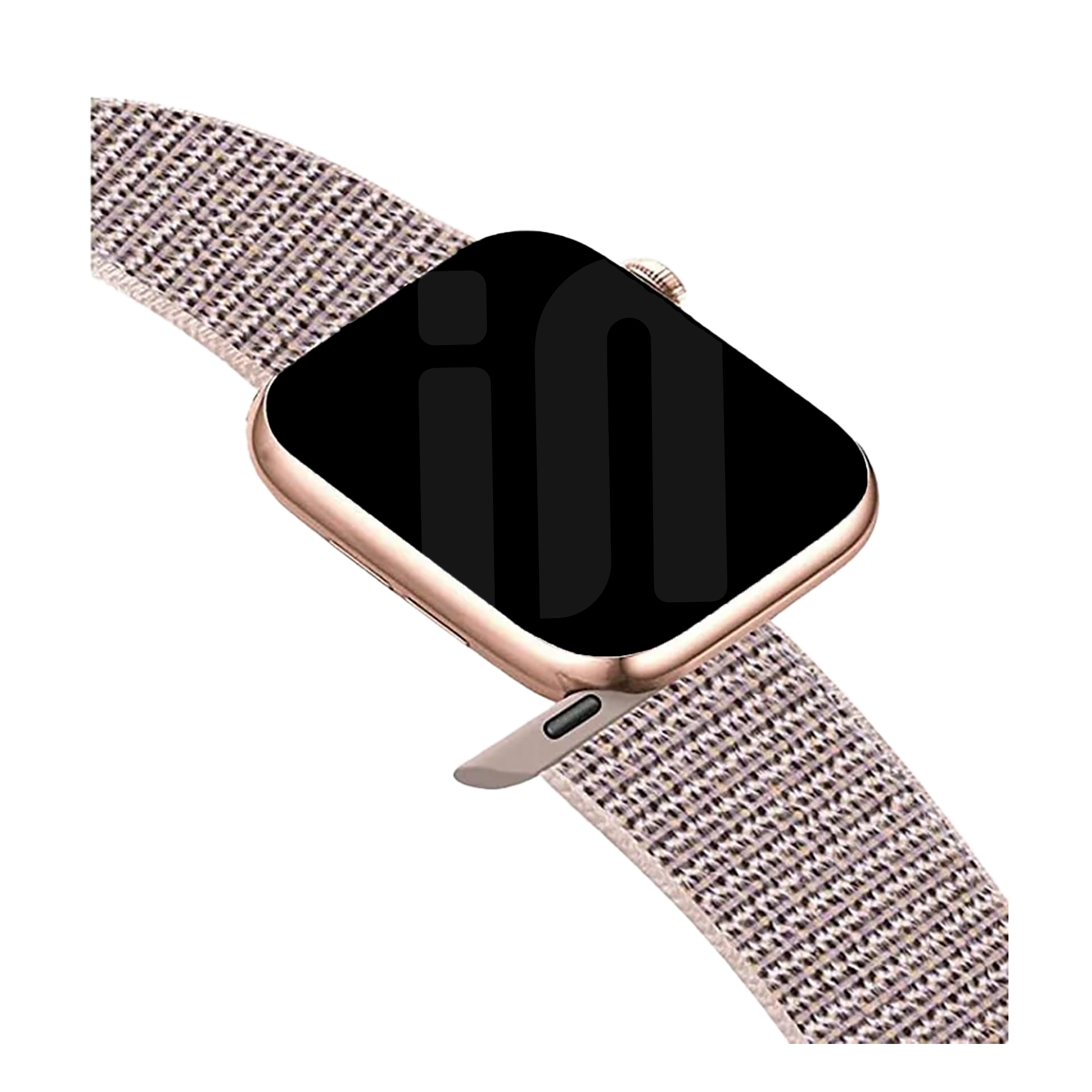 Apple Watch rózsaszín nejlon szíj mindennapi használatra