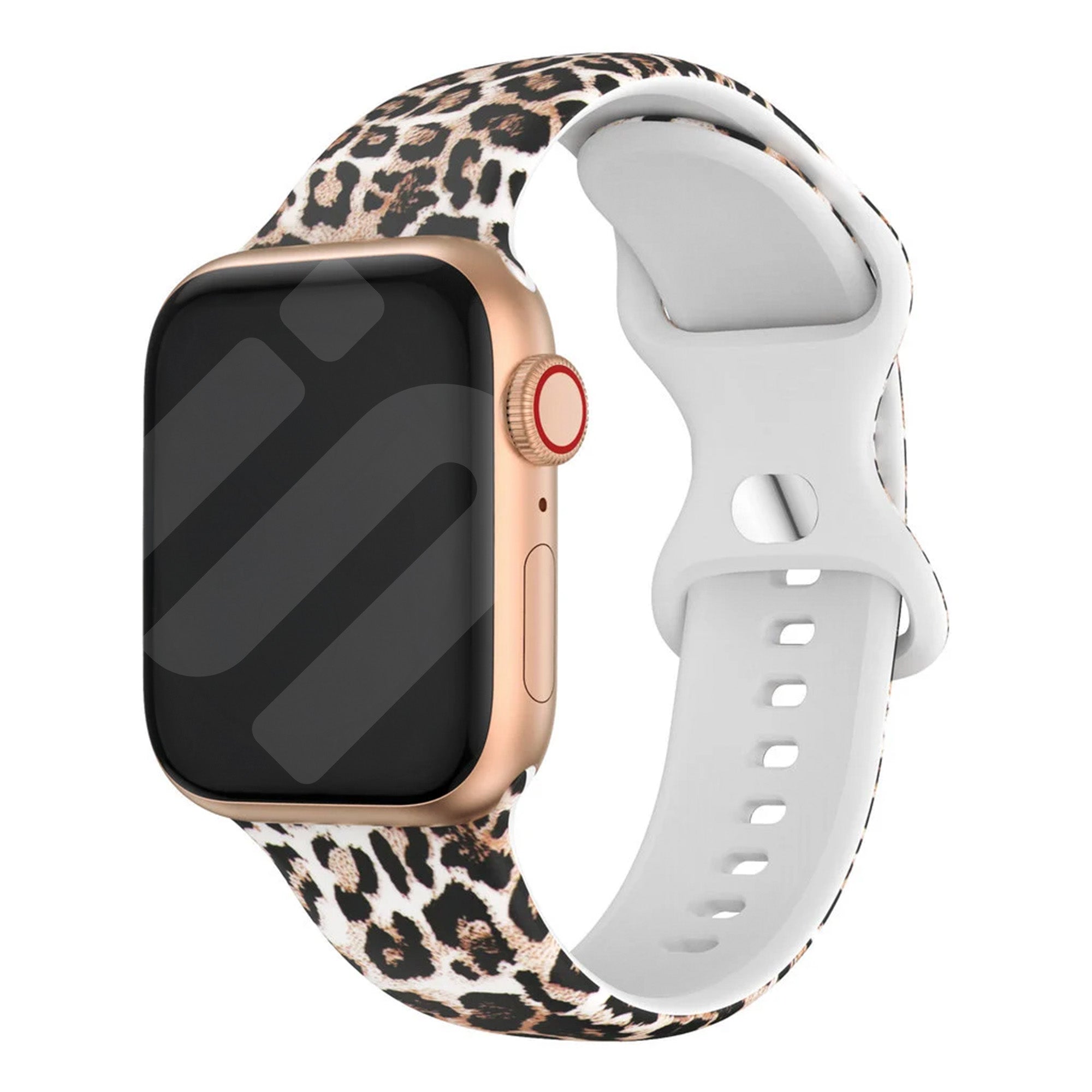 Lucky Leopard Apple Watch szíj Apple Watch felhasználók számára