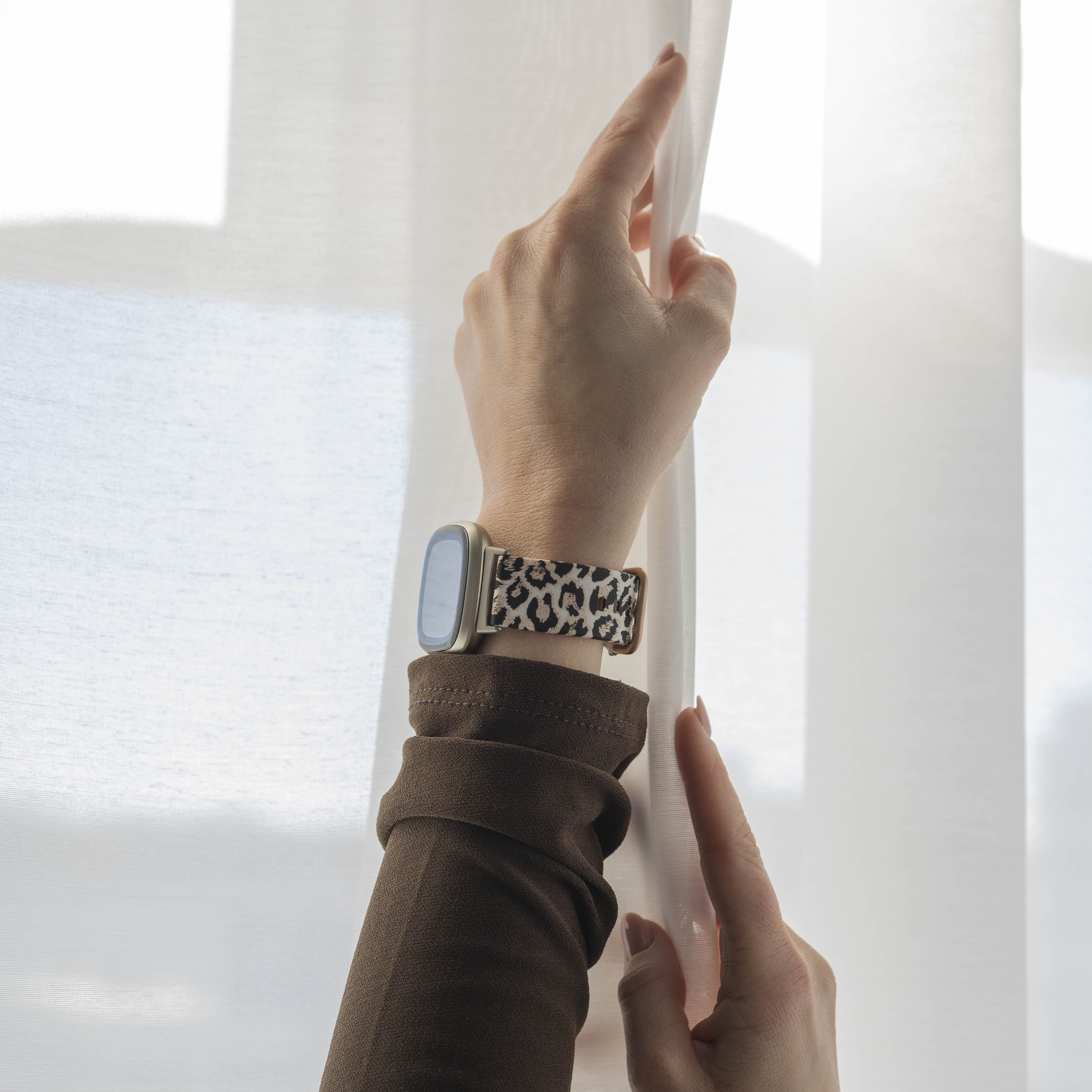 Lucky Leopard Fitbit Versa 3 csere szíj