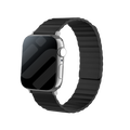 Apple Watch mágneses szilikon szíj fekete kivitelben