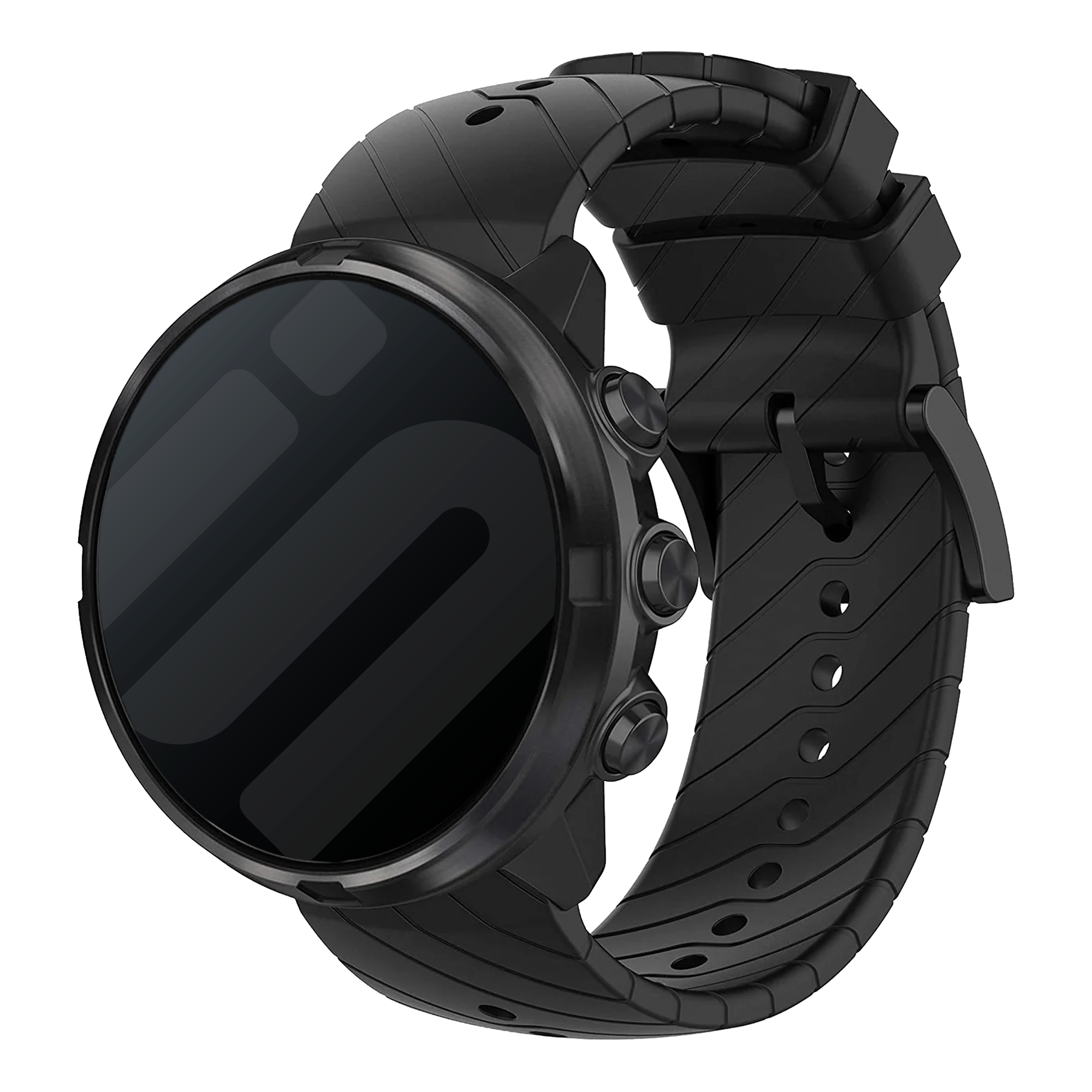 Fekete szilikon szíj Suunto 9 Baro okosórához