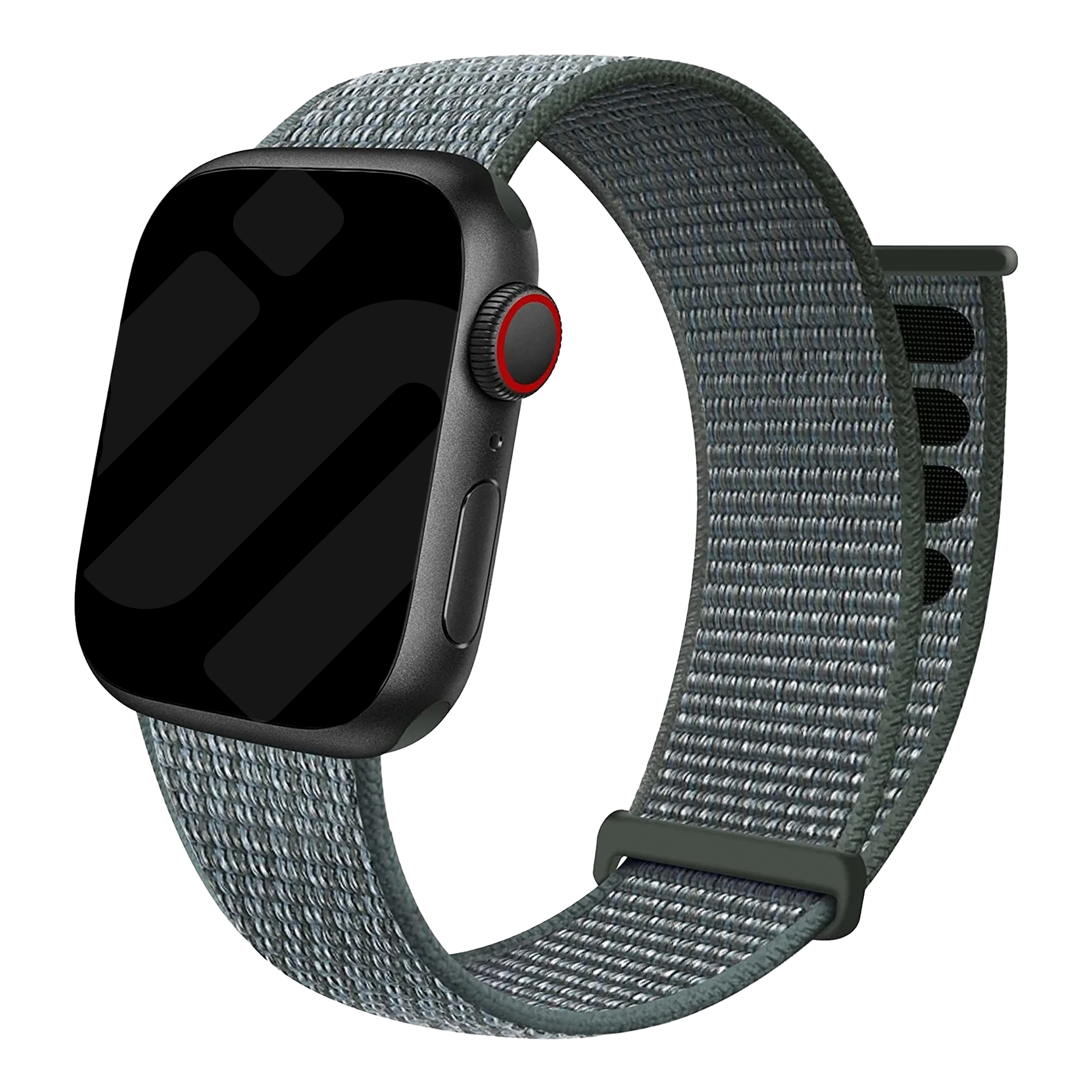 Apple Watch nejlon szíj szürke-zöld színű kiadás
