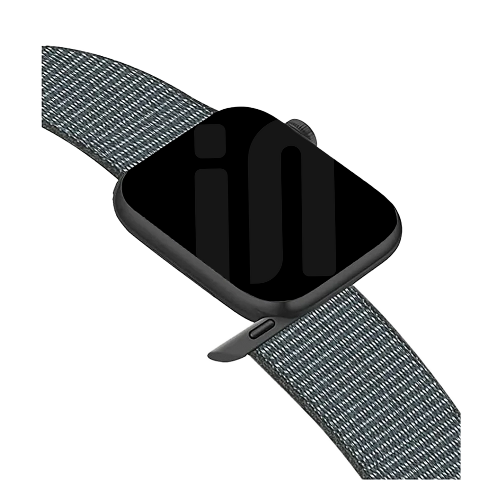 Apple Watch nejlon szíj szürke-zöld színű kiadás