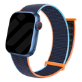 Klasszikus Apple Watch nylon szíj sötétkék színben