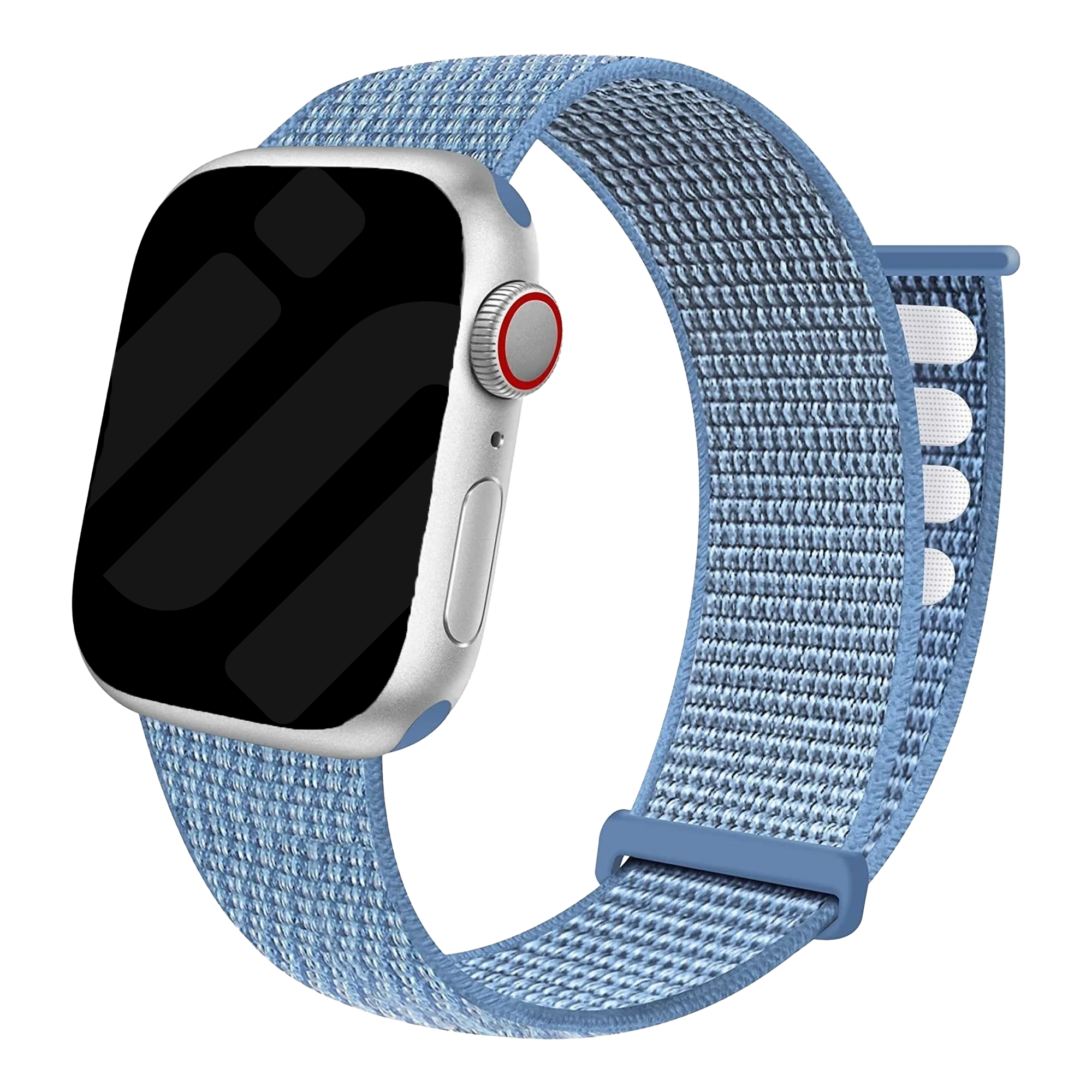 Kék nejlon hurokpánt Apple Watch cserélhető szíjhoz