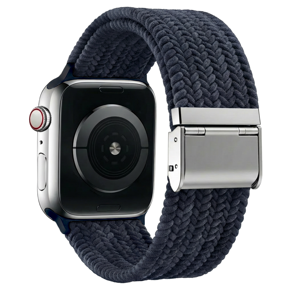 Apple Watch fonott szíj szénszürke színben Apple Watch óraszíjhoz