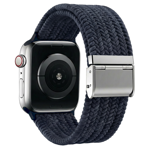 アップルウォッチ用編み込みストラップ チャコールカラー Apple Watchバンド用