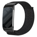 Fitbit Charge 5 fekete nejlon szíj csere karpánt
