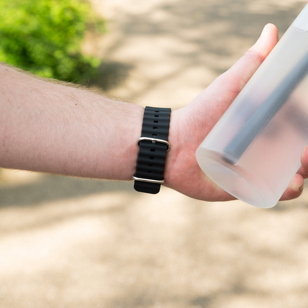Bandz Ocean szíj Apple Watch-hoz fekete színű kiegészítő szíj