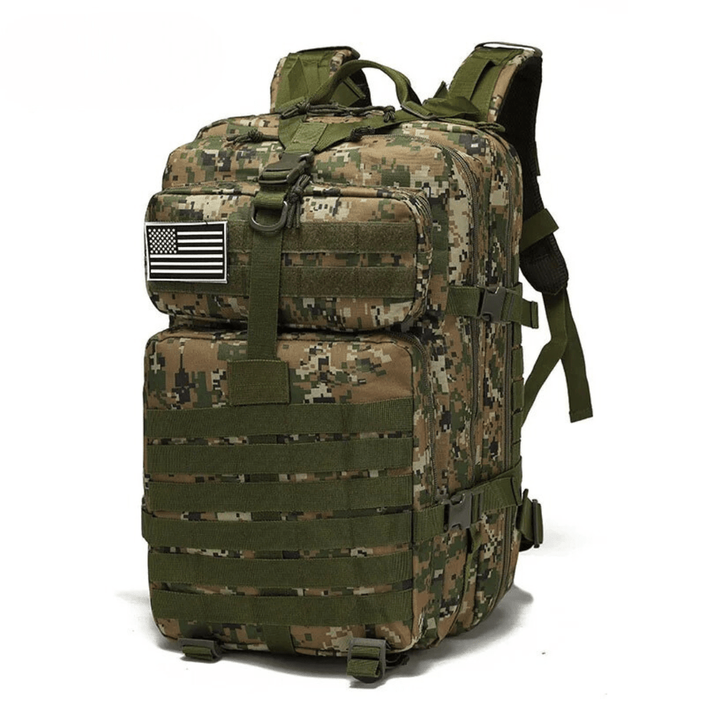 トレイルガード 50L 防水タクティカルバックパック 旅行者とアウトドア探検家向け