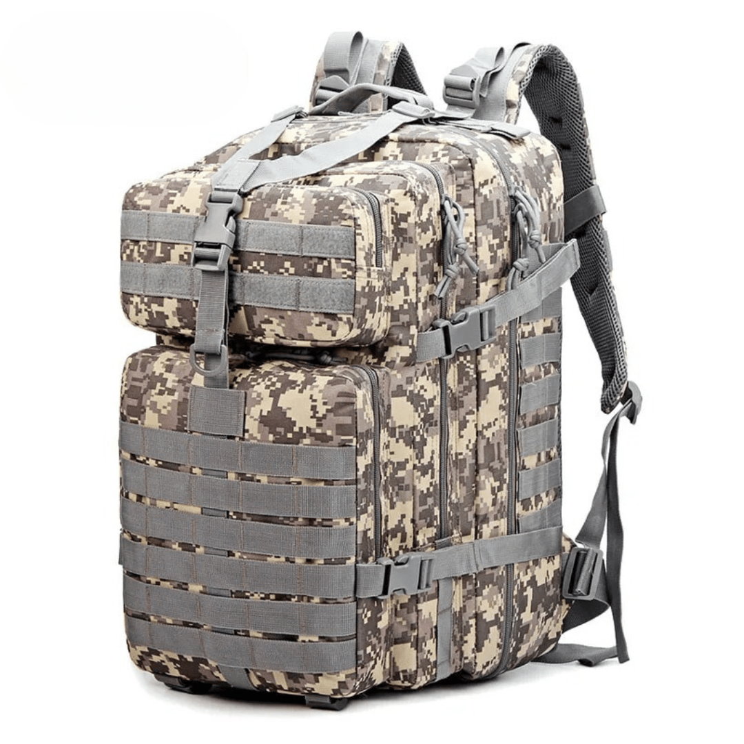 トレイルガード 50L 防水タクティカルバックパック 旅行者とアウトドア探検家向け