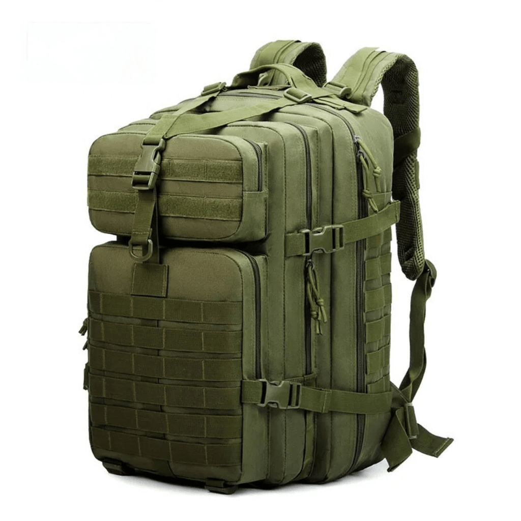 トレイルガード 50L 防水タクティカルバックパック 旅行者とアウトドア探検家向け