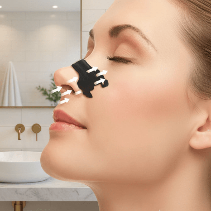 BreatheEase orrszalagok horkolás ellen a tiszta légzésért és pihentető alvásért horkolóknak