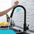 NexFlow スマートセンサー キッチン水栓 プルアウトスパウト付き タッチレス 忙しい家庭の料理人向け