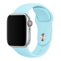 Apple Watch Silicone Strap In Baby Blue Color For Apple Watch