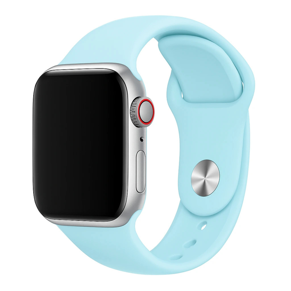 Apple Watch szilikon szíj babakék színben Apple Watch-hoz