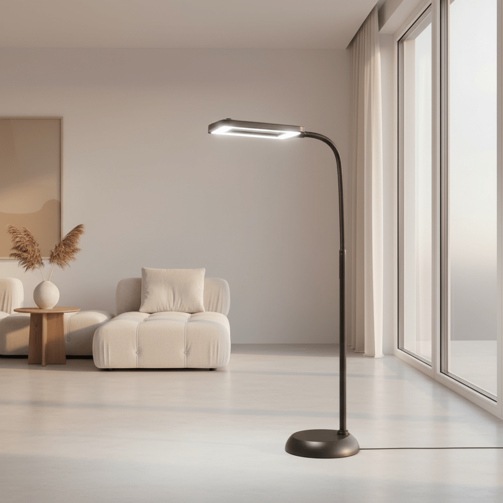 CraftLume 3x nagyító állólámpa fényes LED-del kézműveseknek