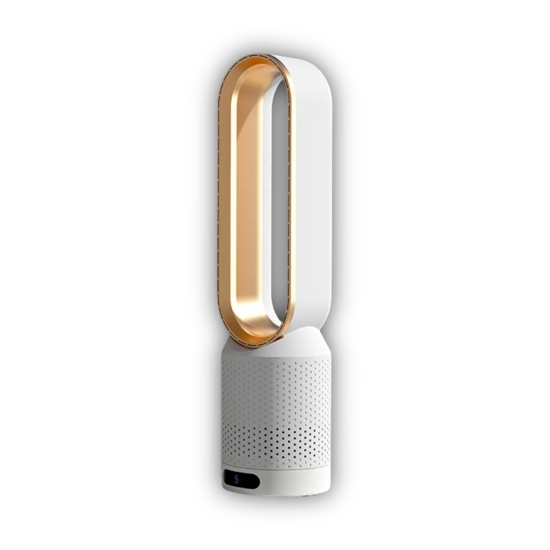 Smart Bladeless Air Purifier Fan With 3-In-1 Cooling System