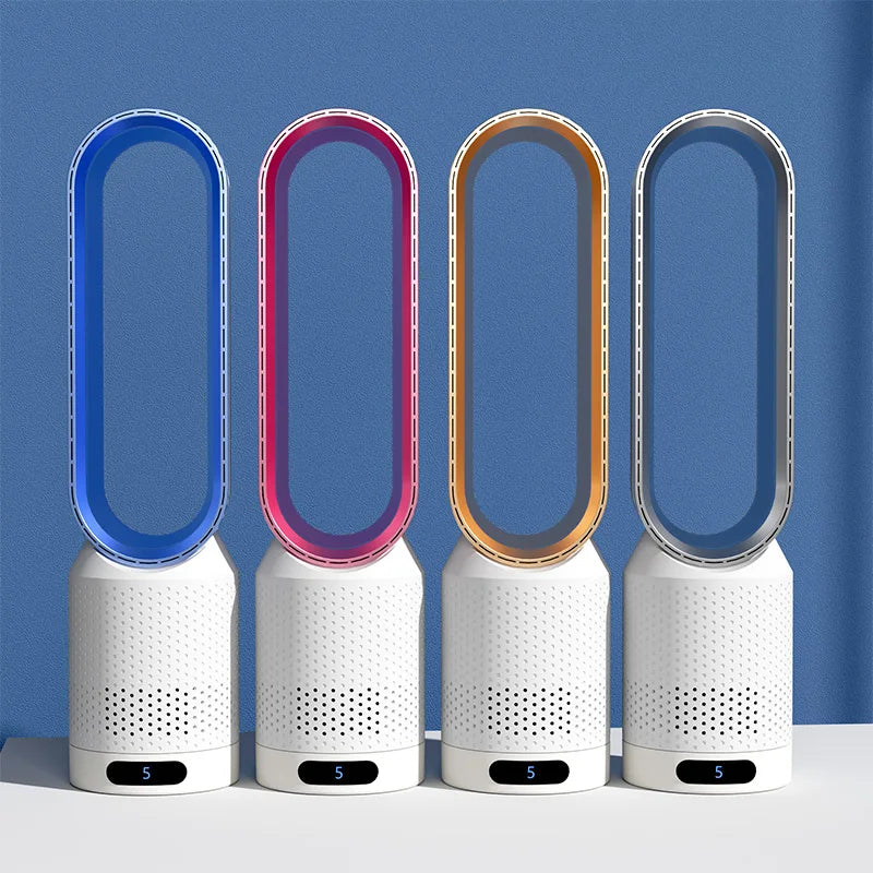 スマートブレードレス空気清浄ファン 3-in-1冷却システム搭載