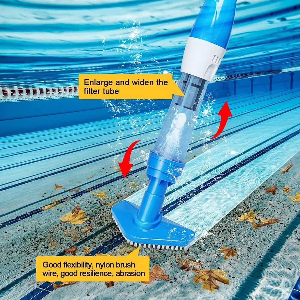AquaSwift vezeték nélküli medencetisztító a föld feletti medencék könnyű tisztításához