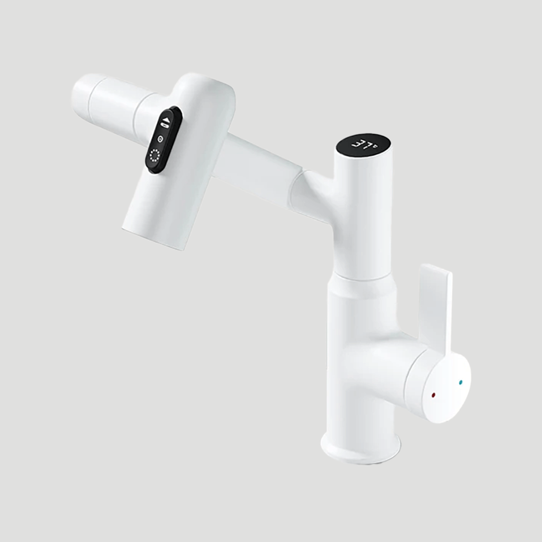 VertexFlow 360度回転式キッチン水栓 家庭料理向け